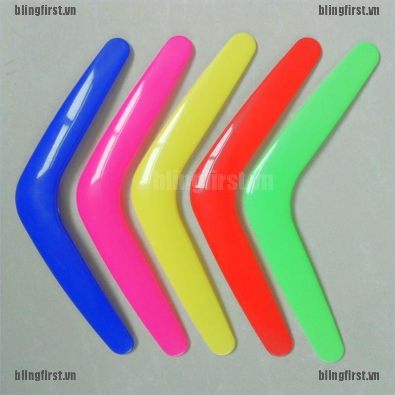 [Bling] V Shaped Boomerang Toy Kids Throw Catch Outdoor Game Plastic Toy [FS]