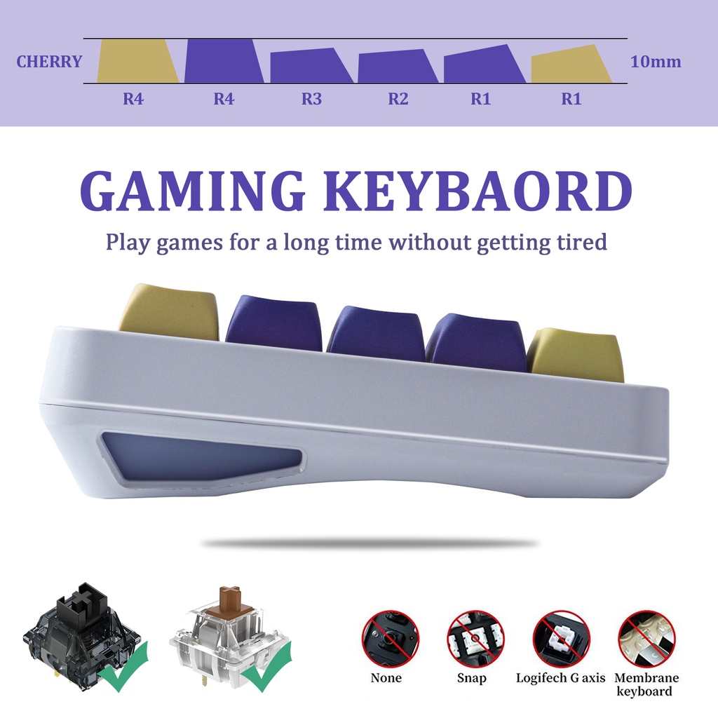 GMK Astrology Keycaps 133 Phím PBT Dye-Thăng hoa Keycaps XDA Hồ sơ Nhật Bản Keycaps cho Cherry Gateron MX Công tắc Bàn phím cơ học