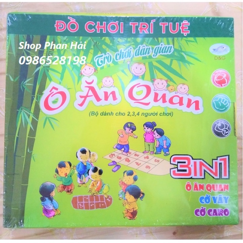 Trò Chơi Ô Ăn Quan 3 in 1