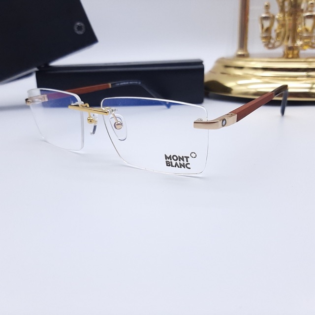 Gọng kính khoan titanium MB cao cấp