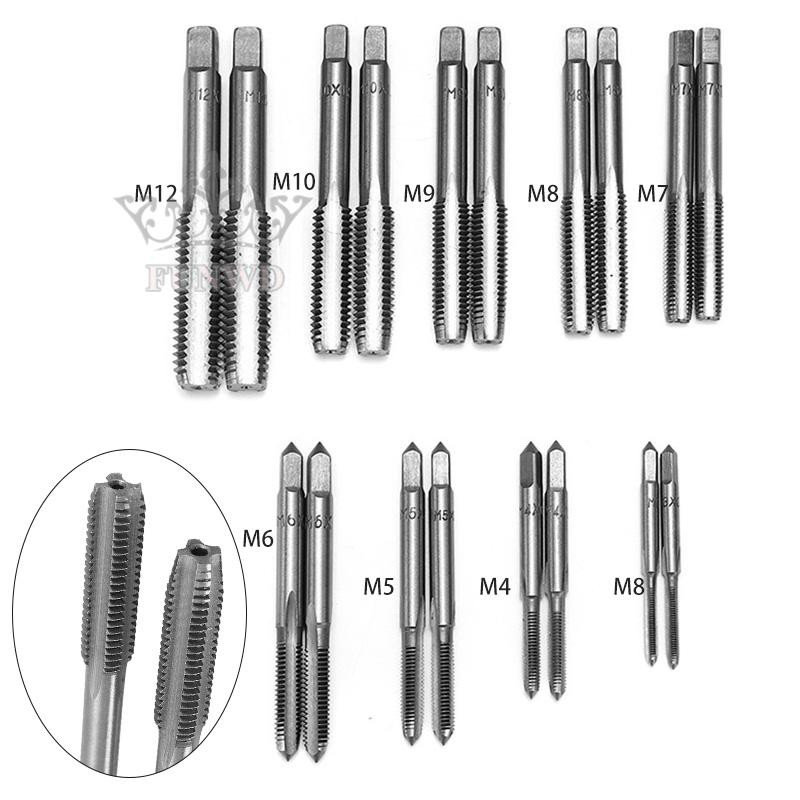 Bộ 2 Mũi Khoan Xoắn M3-M12