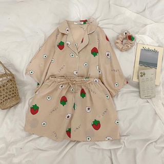 Bộ ngủ pijama chất lụa đẹp