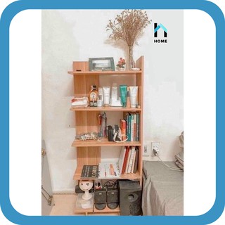 Kệ sách gỗ để đồ 5 tầng lắp ghép tiện lợi