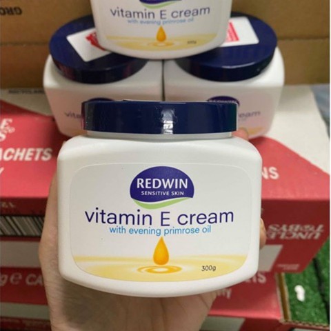 KEM DƯỠNG DA MỀM MỊN REDWIN VITAMIN E CREAM 300G ÚC
