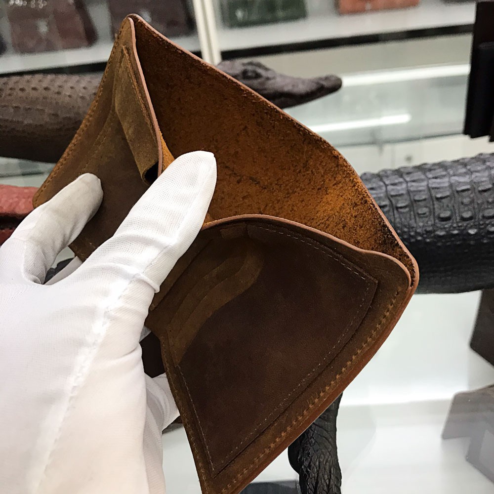 Ví Da Nam Đứng - Ví Da Bò Sáp Cao Cấp (VDSD_01)