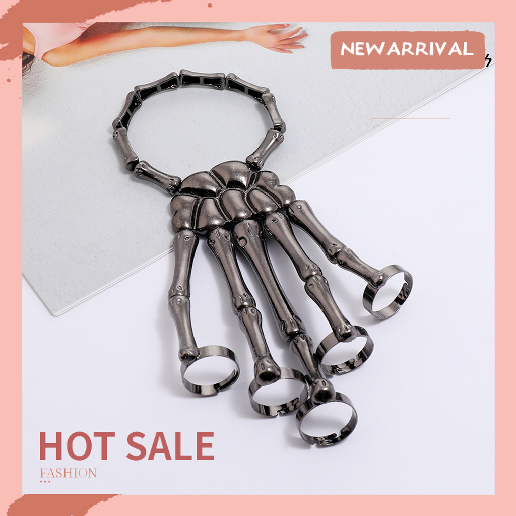 Vòng tay hình xương bàn tay có thể điều chỉnh kích cỡ