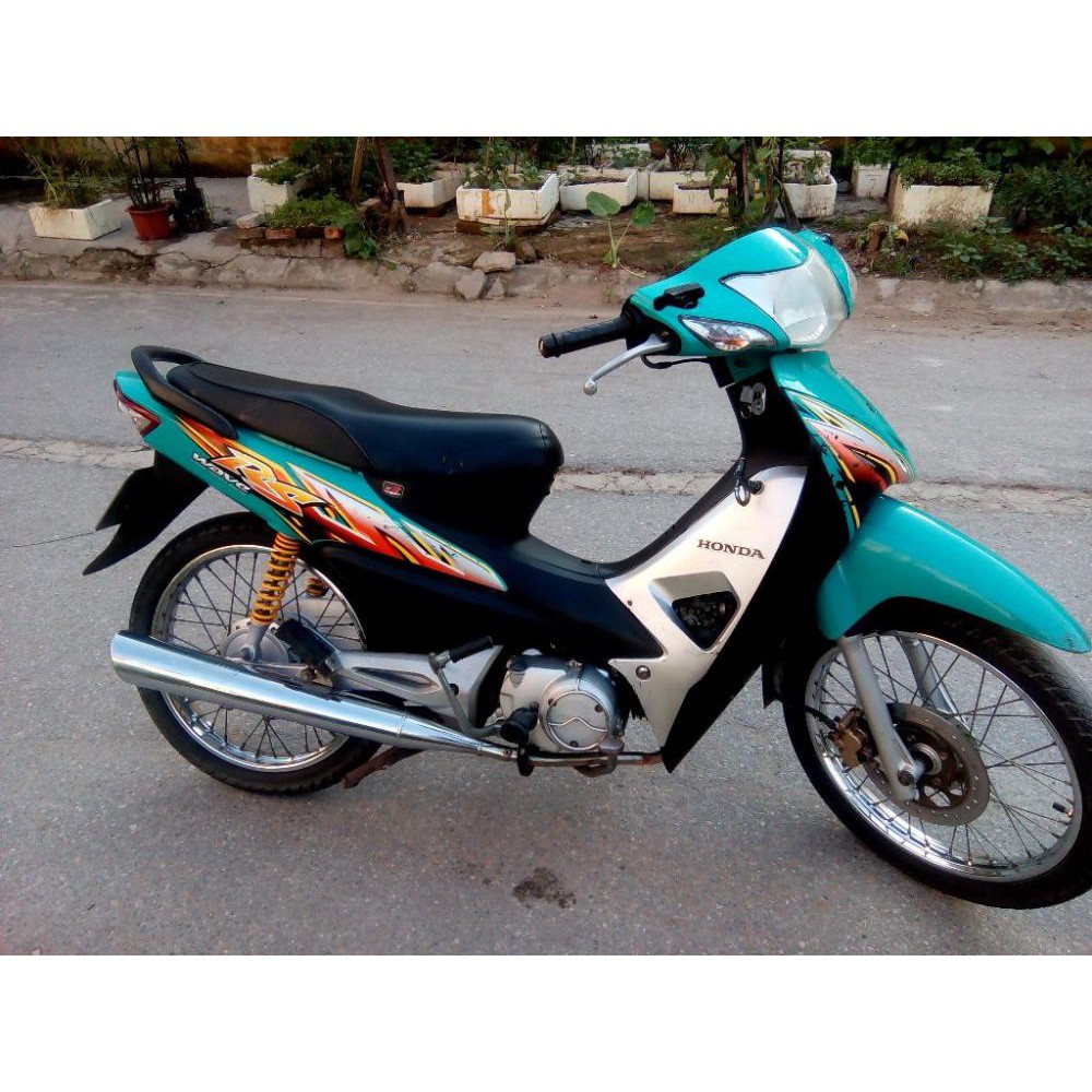 Dàn áo xe Wave RS - Anpha - S100 đời 2006 đến 2016 Nhựa ABS Màu XANH NGỌC