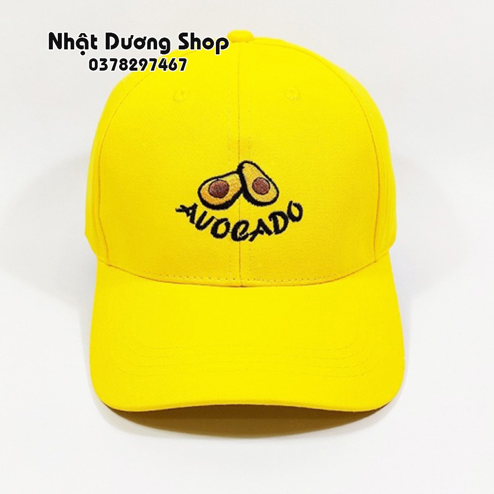 Nón kết trái bơ Auocado - Chất liệu vải Kaki cao cấp tạo nên sự nổi bậc cho người đội
