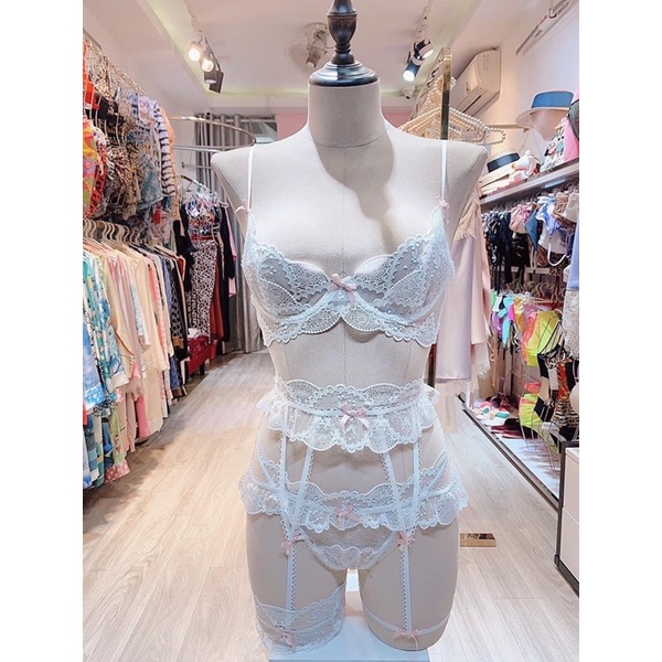 Set đồ lót ren nữ sexy quyến rũ, hàng Quảng châu có sẵn