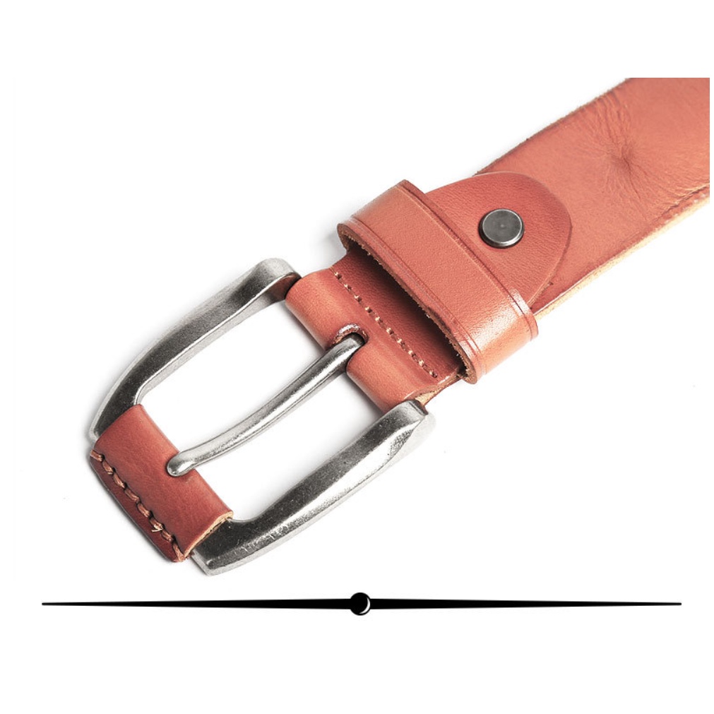 Thắt lưng nam da bò nguyên chất phong cách châu âu