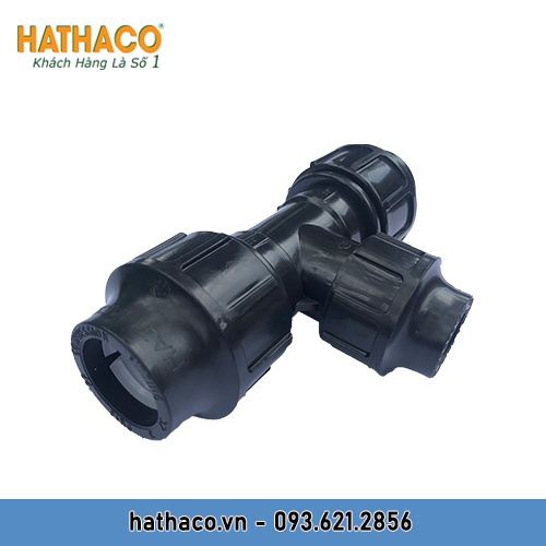 Tê Thu 50 HATHACO Thu Về Ống 25 - 32 - 40 Dùng Cho Ống HDPE Chính Hãng Sản Tại VN