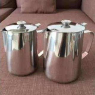 Ca đánh sữa inox 304 có nắp 1 lít ,2 lít.