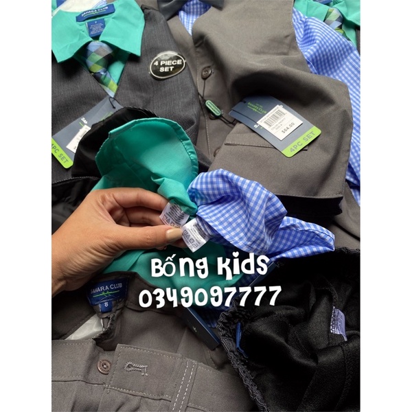 Set 4 Món Bé Trai Công Tử SaharaClub(lỗi chỉ thừa)