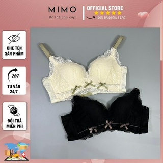 Áo lót Nữ MiMo shop - áo lót ren mềm mại, nâng ngực không gọng Size 34