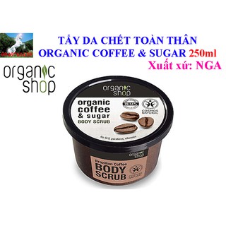 TẨY TẾ BÀO CHẾT TOÀN THÂN ORGANIC SHOP 250ML
