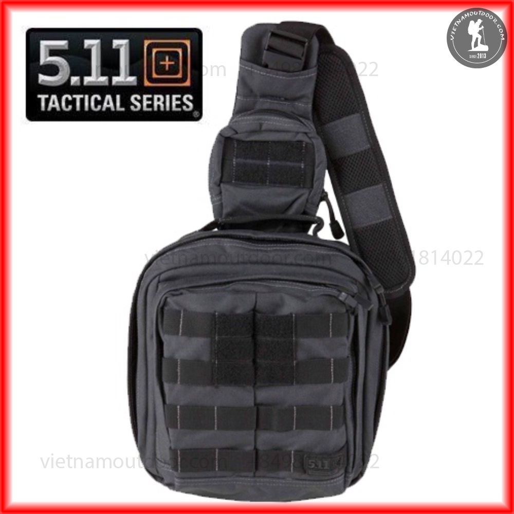 Túi đeo chéo 5.11 Tactical  Moab 6, balo 511 dùng như  balo chiến thuật - balo tactical ⚡️ [ HÀNG XUẤT DƯ ]