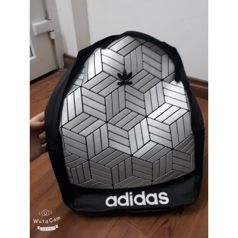 Balo Adidas 3D phản quang 2hand .Ảnh thật shop chụp