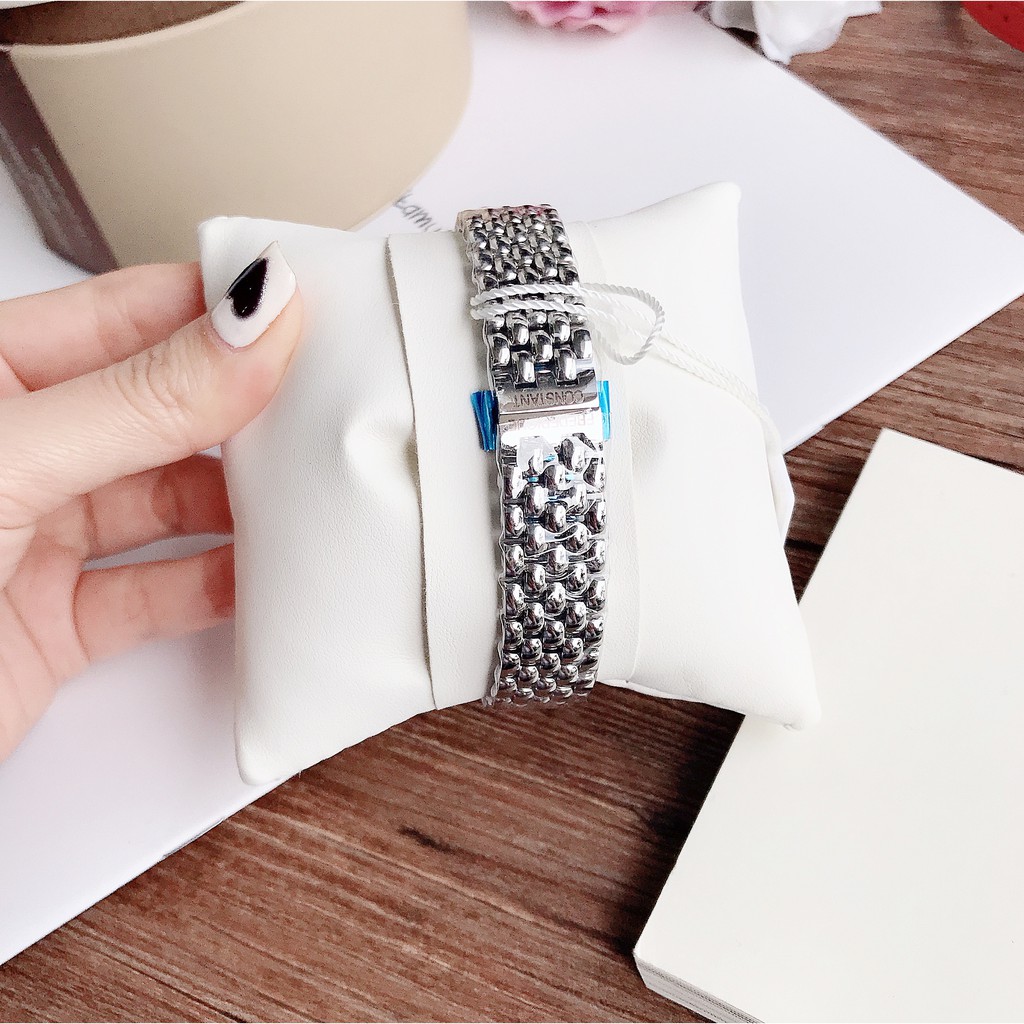 Đồng hồ nữ chính hãng Frederique Constant - FC 200MPWD3VD6B - Máy Quartz pin Thụy Sĩ - Mặt kính Sapphire