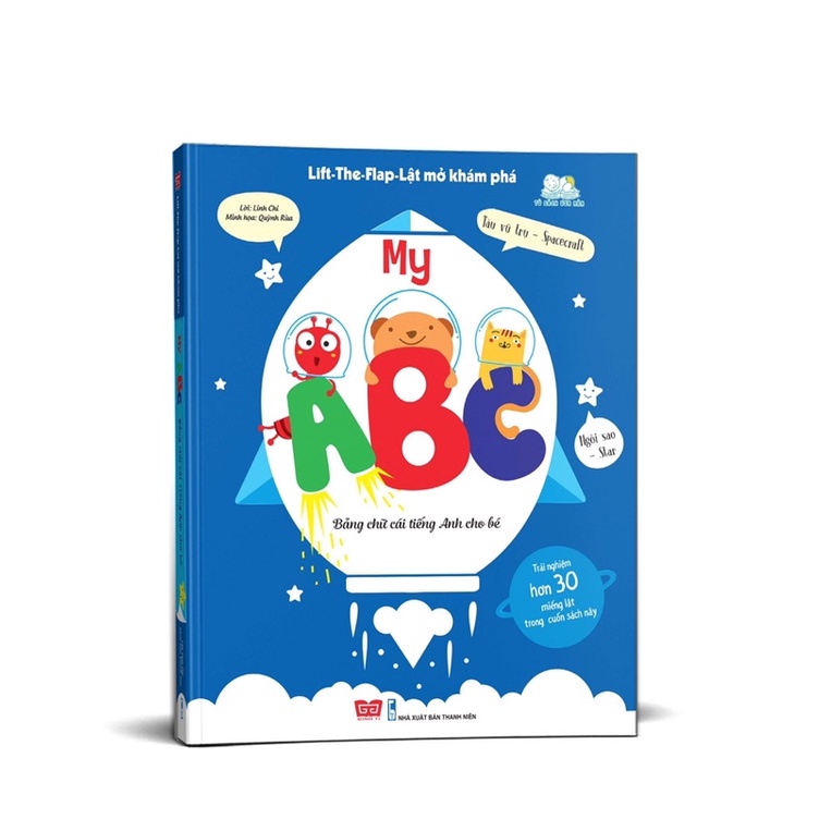 Sách-Lật mở khám phá - My ABC- Bảng chữ cái Tiếng Anh cho bé