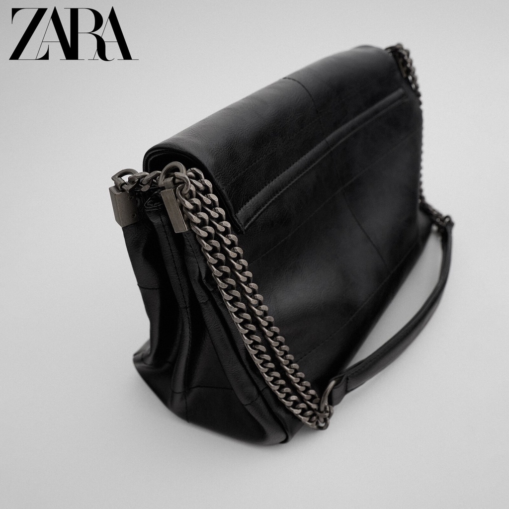 Zara Túi Xách Đeo Vai Sức Chứa Lớn Thời Trang Xuân Hè Dễ Phối Đồ Cho Nữ