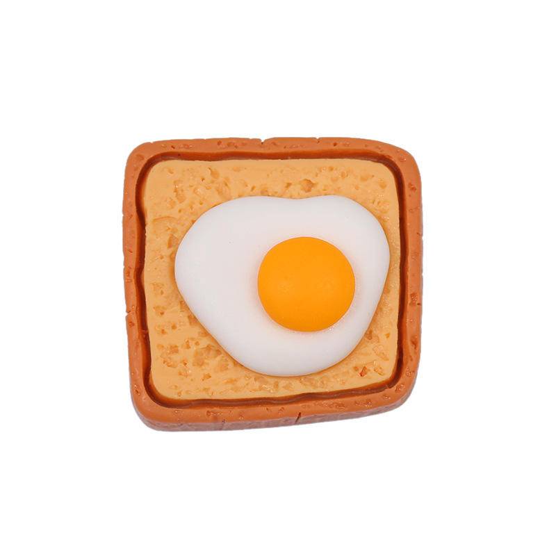 Phụ Kiện Trang Trí Giày Hình Bánh Mì Sandwich/S croc jibz Nhân Tạo DIY