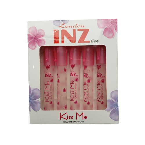 Set Nước Hoa Bút INZ 5 Cây Màu Hồng 10ml☆Kiss Me