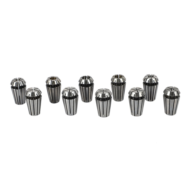 Set 10 Đầu Kẹp Er16 1-10mm Cho Máy Tiện Cnc