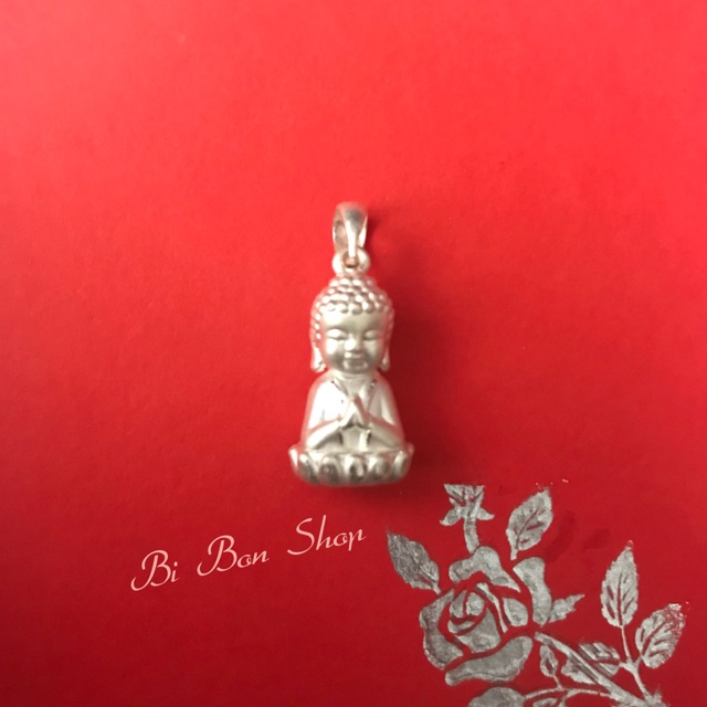 MẶT PHẬT BẠC TA [ Mặt dây truyền ]