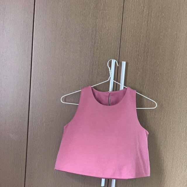 Váy hồng thiết kế pique