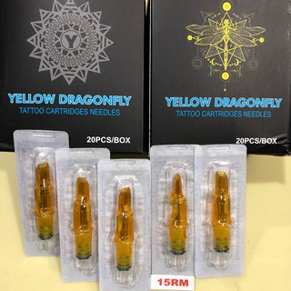 Kim xăm Pen 15RM đánh màu Yellow Dragonfly