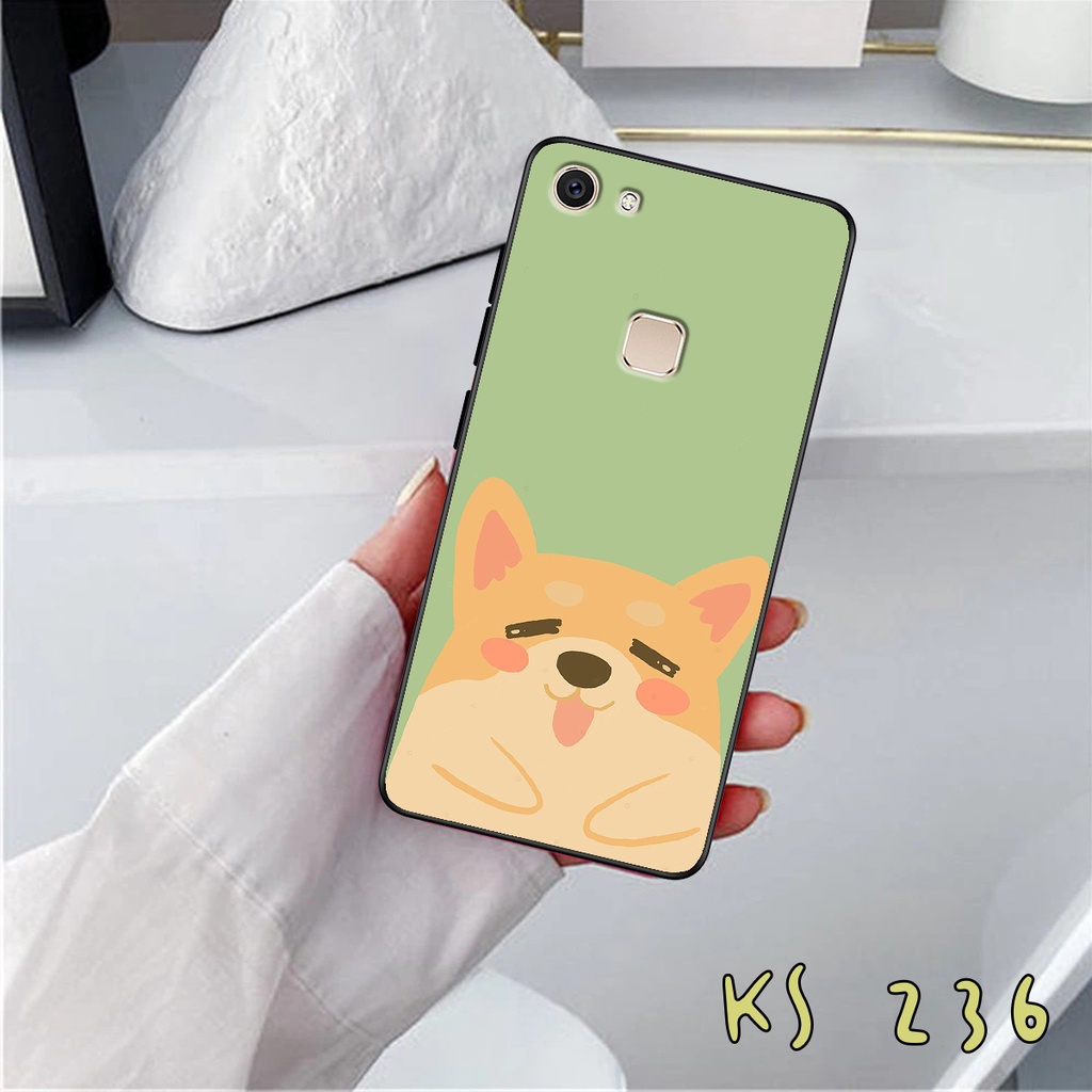 Ốp lưng Vivo V7 - Vivo V7 Plus - Vivo V5 - Vivo 5 Plus - Ốp in hình các loài vật cực đáng yêu