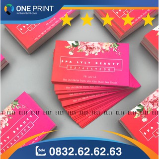 In card visit, danh thiếp, name card