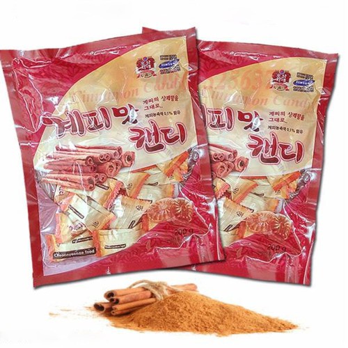 Q10 - Gói Kẹo Quế Tím Hàn Quốc 200G