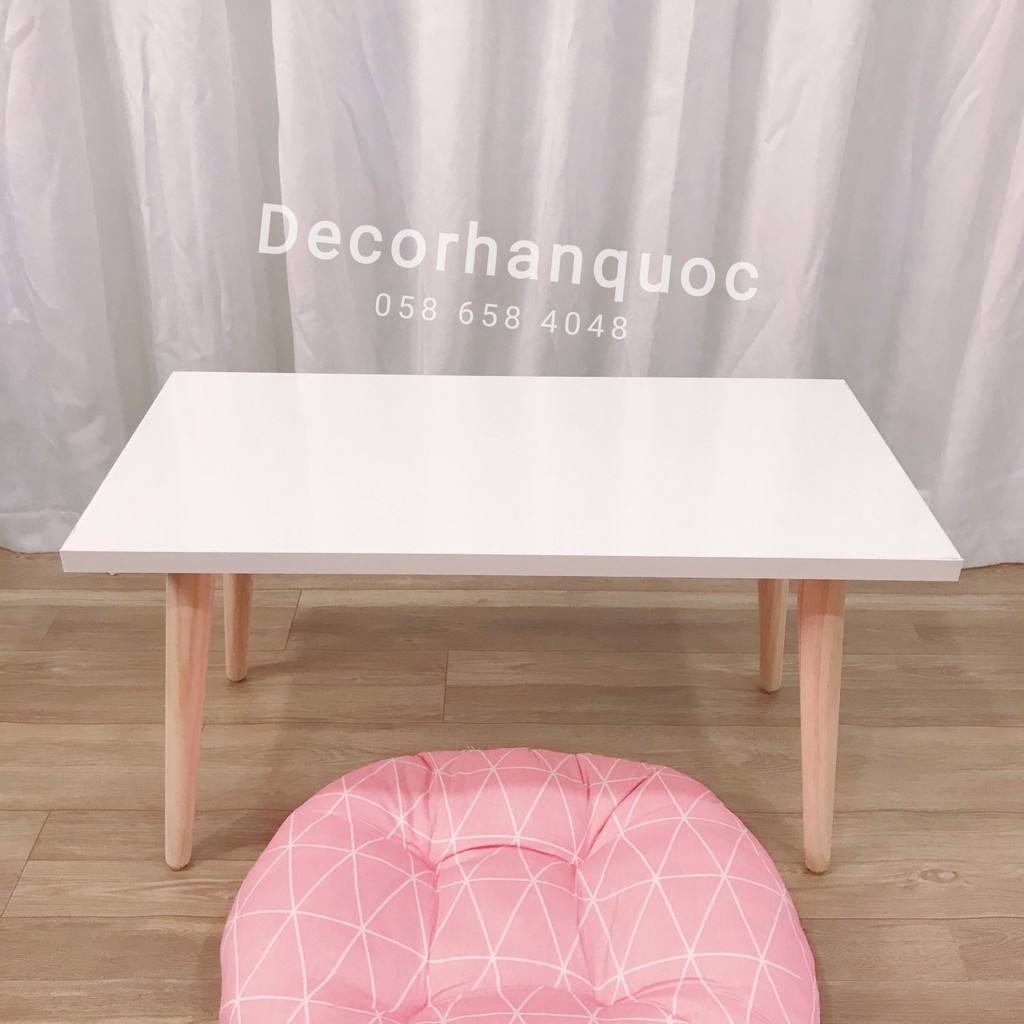 Bàn cafe - Bàn trà ngồi bệt hình chữ nhật cao cấp | BigBuy360 - bigbuy360.vn