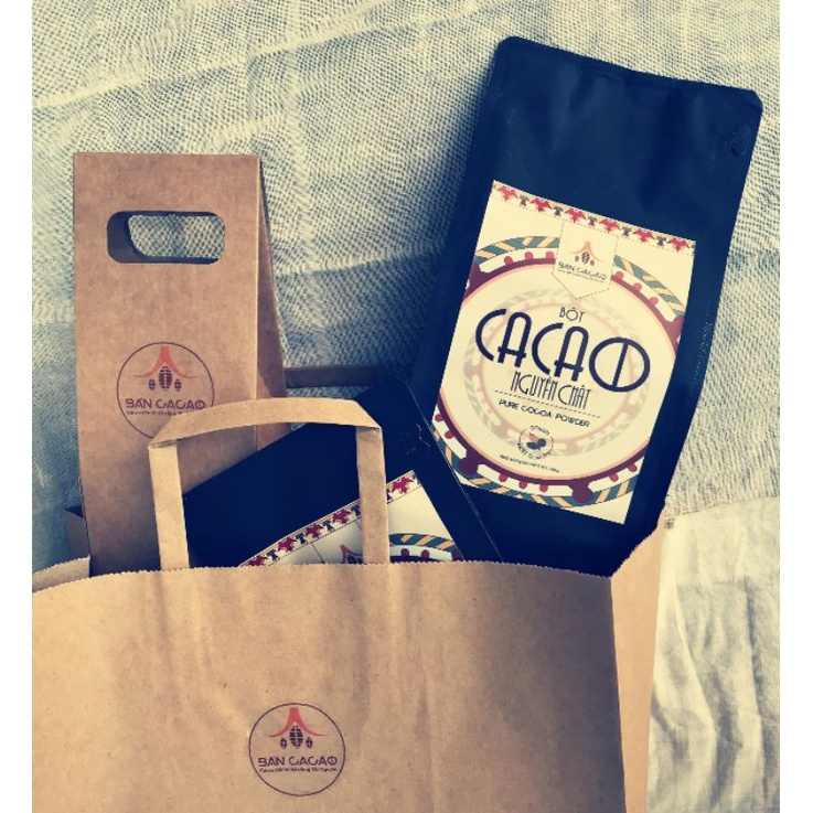 Quà mộc mạc - Set quà tặng cacao