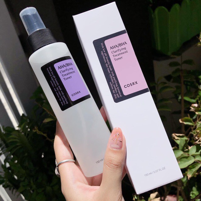 [GIẢM MỤN] TONER GIẢM MỤN COSRX AHA/BHA CLARIFYING TREATMENT TONER 150ML