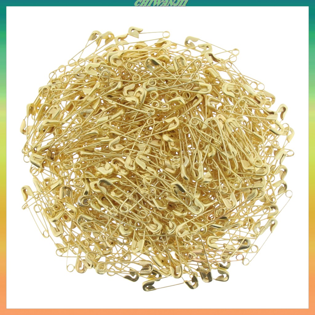 Set 1000 kim băng màu đen 22mm