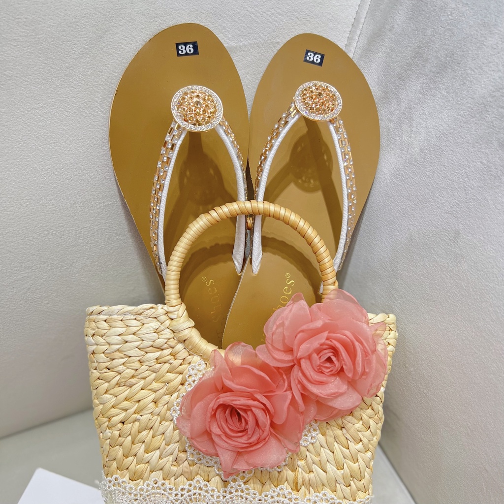 Min's Shoes - Giày Xăng Đan Nữ Da Mềm S401