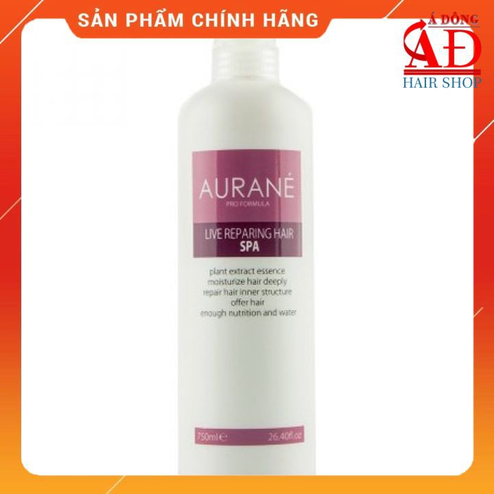 Dầu ngâm ủ phục hồi tóc Aurane Live Repairing Hair Spa 750ml