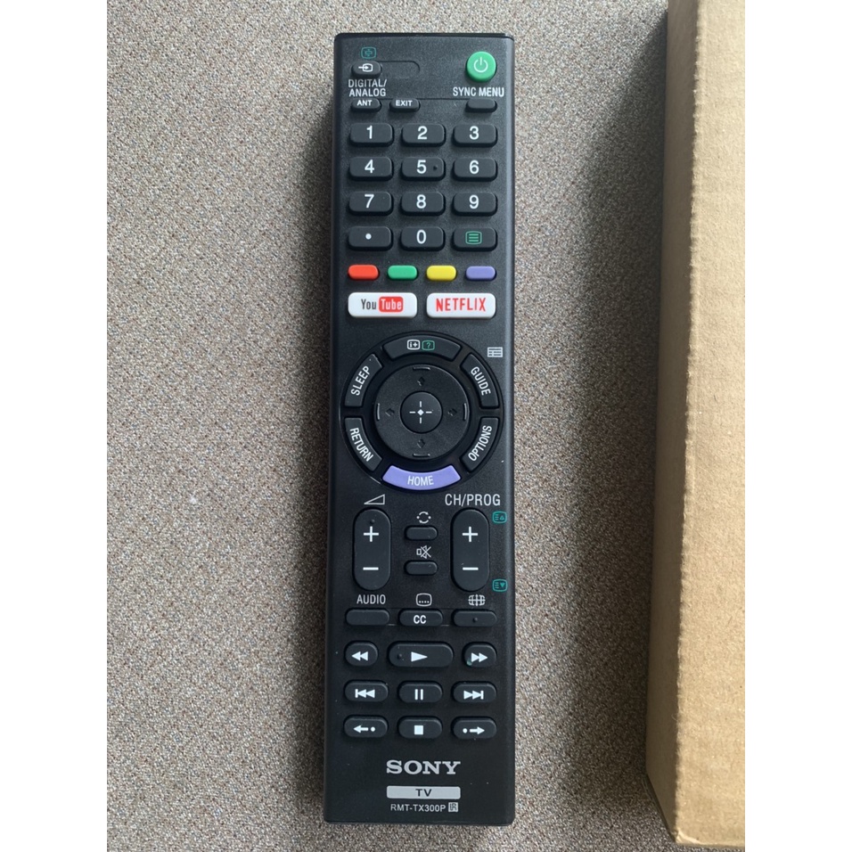 Điều khiển tivi Sony giọng nói Smart, Bravia, 4K, remote tv sony thông minh, mót tivi sony RMF-TX300P, TX300P 55X8000E