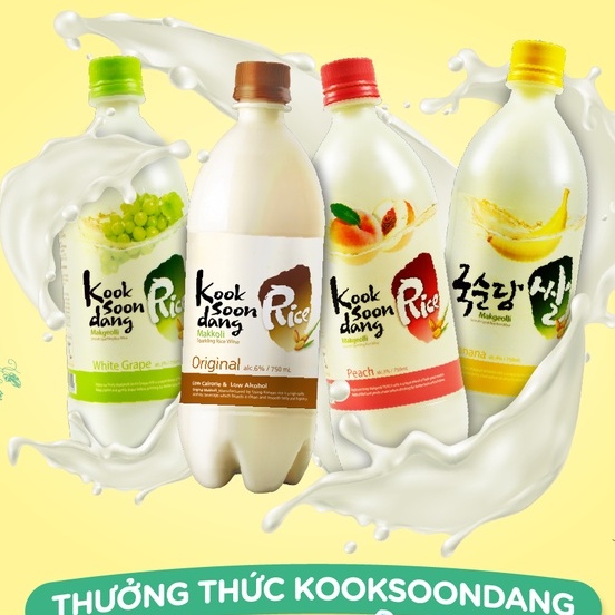 Nước gạo lên men KOOK SOON DANG Makgeolli truyền thống - Thức uống truyền thống Hàn Quốc