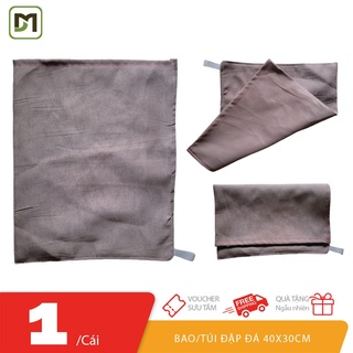 Túi đập đá vải dù siêu dày dặn 40x30 cm chống thấm