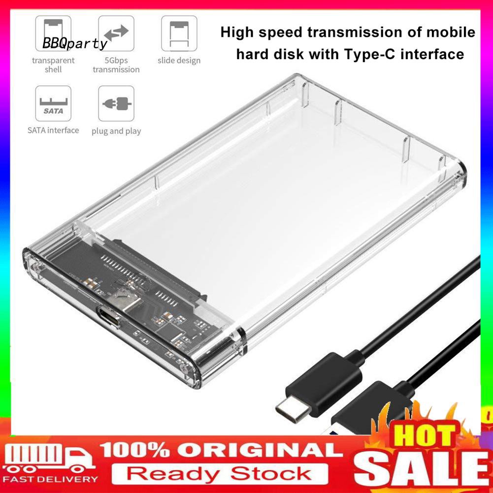 Hộp ổ cứng Type-C USB 3.1 2.5inch SATA chuyên dụng