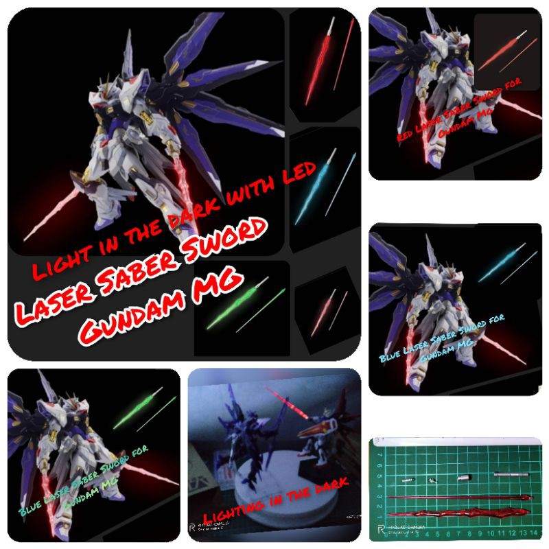 Gundam Thanh Kiếm Laser mg Saber Có Đèn Led Chất Lượng Cao