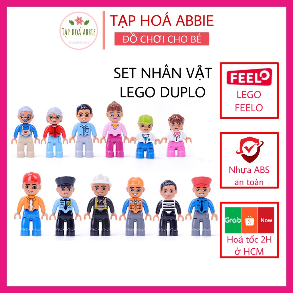 Nhân vật con người, hình người size lego duplo