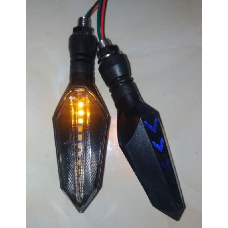 SET 2 ĐÈN LED CHẠY ĐUỔI AUDI XIN NHAN XE MÁY LOẠI ĐẸP ĐỒ CHƠI XE MÁY