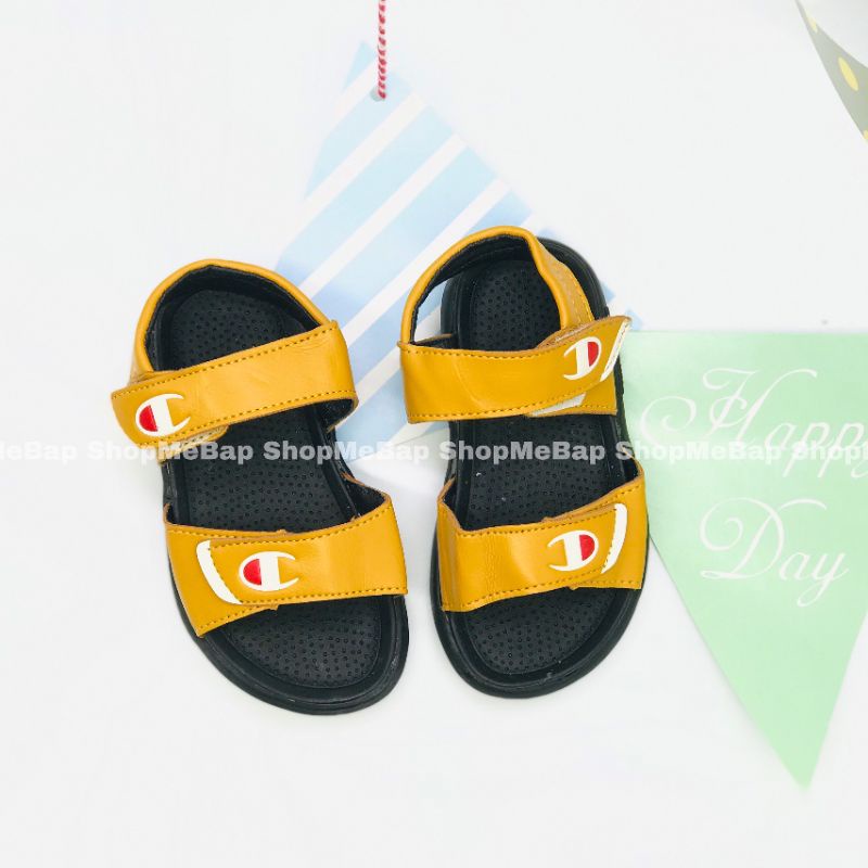 Sandal tập đi đế caosu da mềm cho bé trai