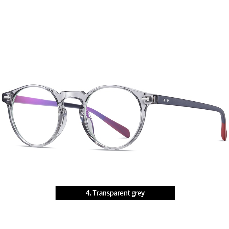 Kính mắt ZELIN 2320 gọng tròn chất liệu TR90 chống ánh sáng xanh thời trang cho unisex