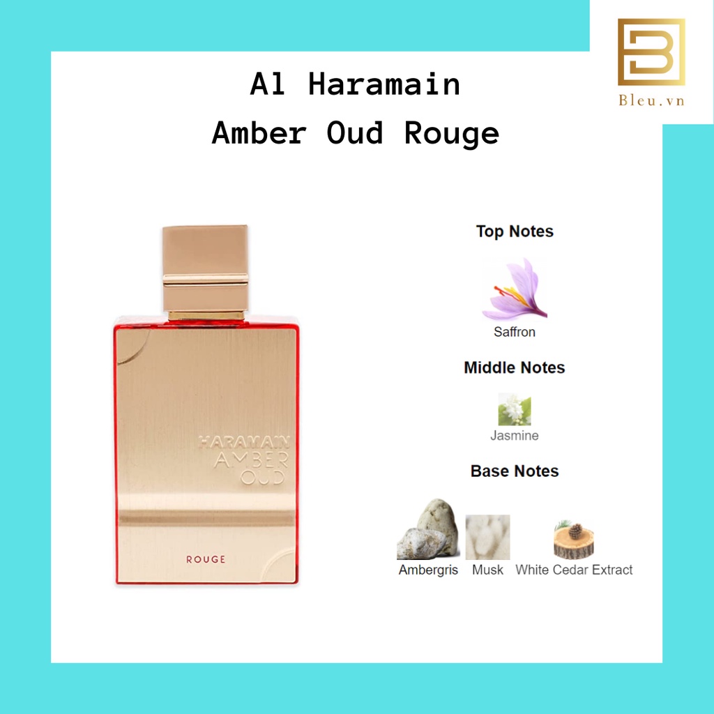 Nước hoa nữ Al Haramain Amber Oud Ruby - Amber Oud White Edition EDP For Women