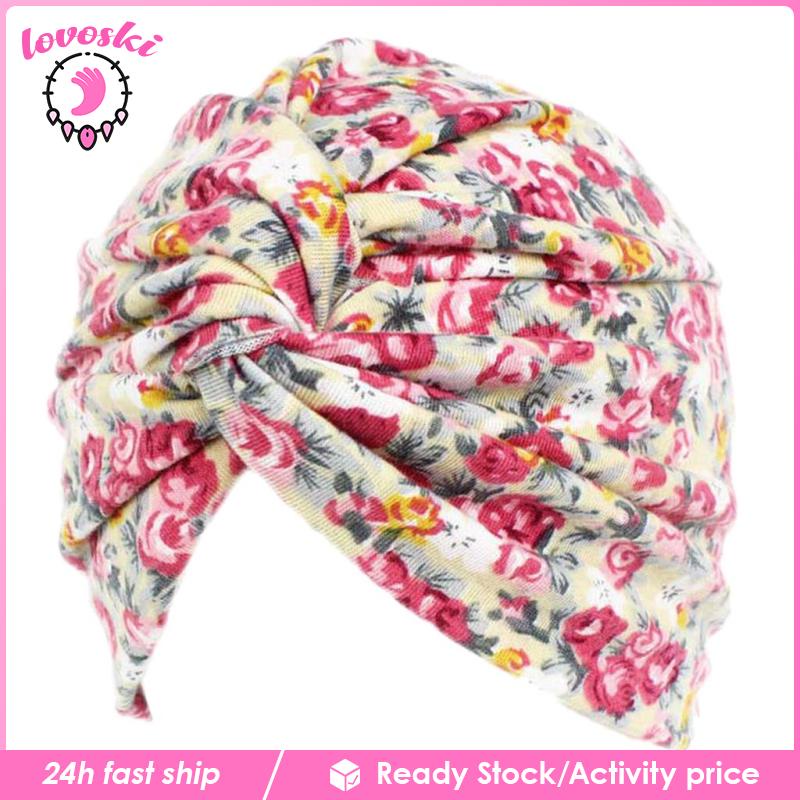 Khăn Turban Cotton Quấn Đầu Chống Rụng Tóc Cho Nữ